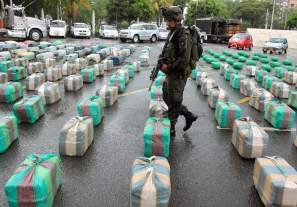 Polisi Kolombia Sita 7,7 Ton Marijuana 